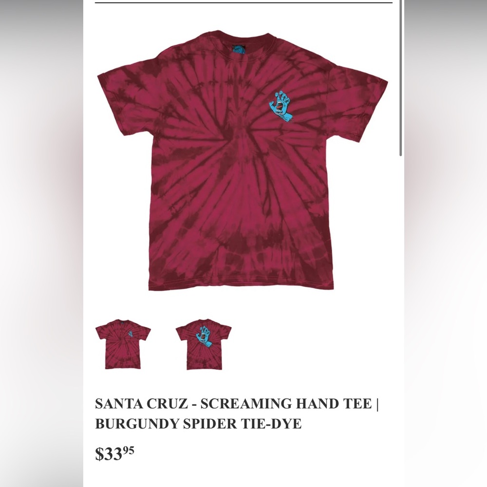 Y2K Santa Cruz graphic tee